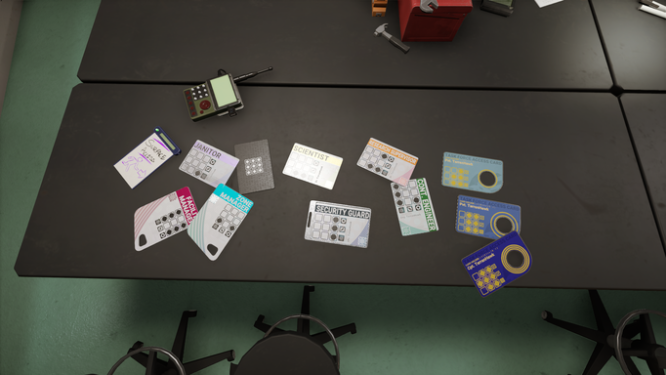The redesign for the Keycards makes it easier to tell them apart.