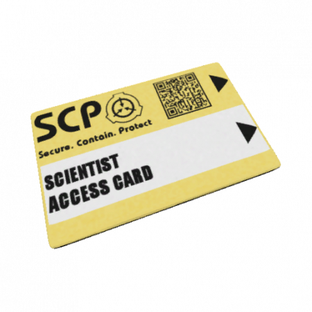The former appearance of the Scientist Keycard