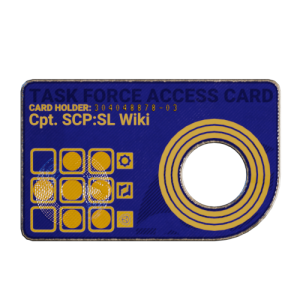The MTF Captain Keycard