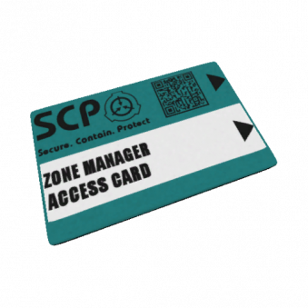 Zone Manager Keycard (Tier 1 Administration)