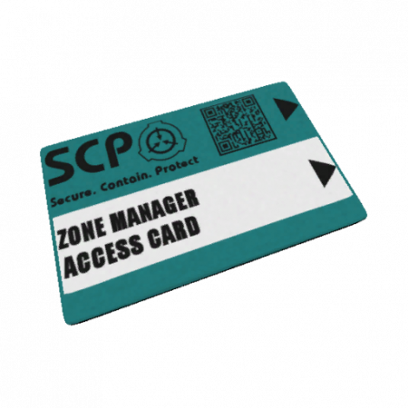 The former appearance of the Zone Manager Keycard