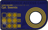 The MTF Captain Keycard
