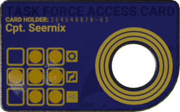 The MTF Captain Keycard