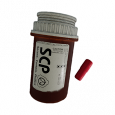 The former inventory icon of SCP-500, before the Parabellum (v11.0) update.