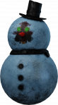For the X-Mas 2018 & 2019 Events, SCP-173 was replaced with a snowman. Automatically spawns in the Class-D Cells and 173's chambers during December.