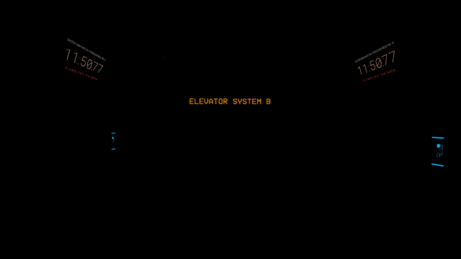 The HCZ Elevators B during the blackout.