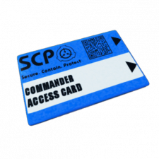 The former appearance of the Commander Keycard