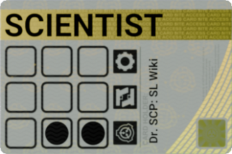 The Scientist Keycard