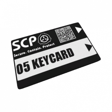The former appearance of the O5 Keycard