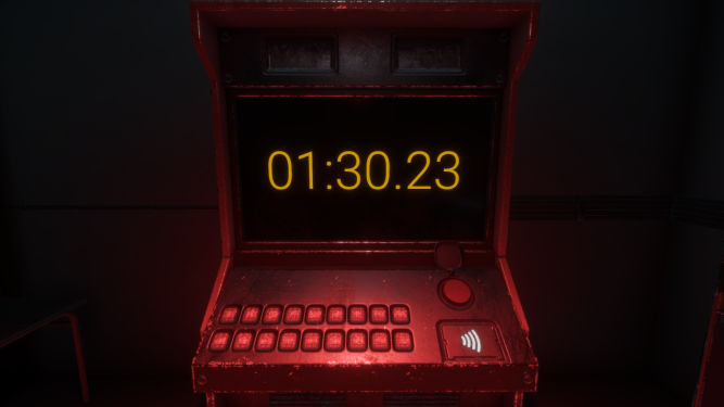 The Warhead Terminal with the timer.