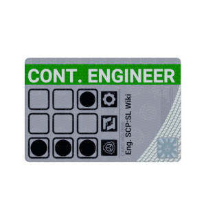 The Containment Engineer Keycard