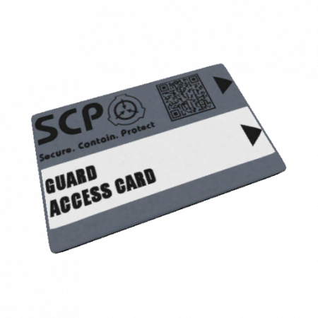 The former appearance of the Guard Keycard