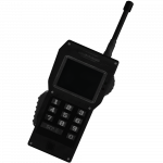 A render of the Radio's former model. This model was the second model used by the Radio. When this model was ingame, its inventory icon was still that of the oldest Radio model.