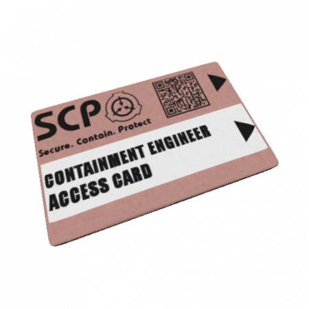 The former appearance of the Containment Engineer Keycard