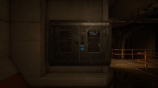 An Emergency Power Station in the Ammunition Armory.
