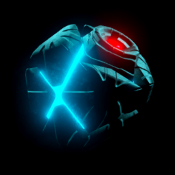 The inventory icon of the Positron Grenade. The model was replaced by the Fragmentation Grenade. This model was created by Straditarion.