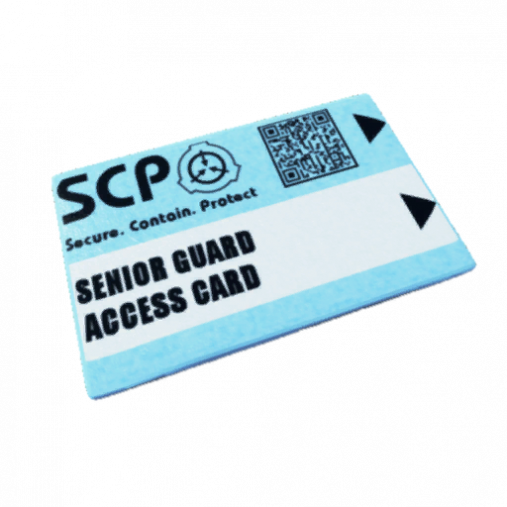 The former appearance of the Cadet Keycard