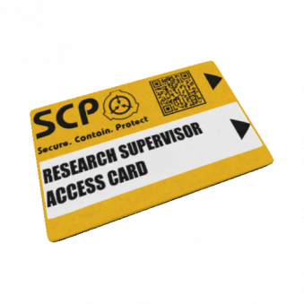 Research Supervisor Keycard (Tier 3 Containment)