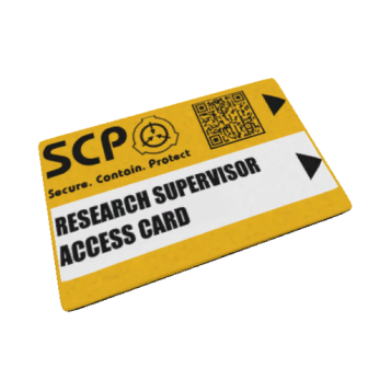 Research Supervisor Keycard (Tier 3 Containment)