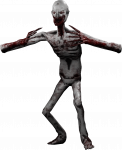 SCP-096's model in the Raging state prior to the Scopophobia (v10.0.0) update.