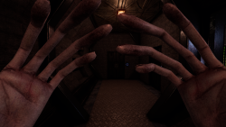 SCP-096's view model when he starts to enter rage.