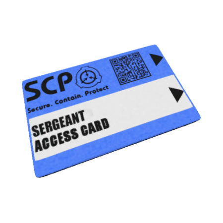 The oldest appearance of MTF Operative Keycard