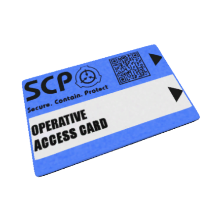 The former appearance of the MTF Operative Keycard